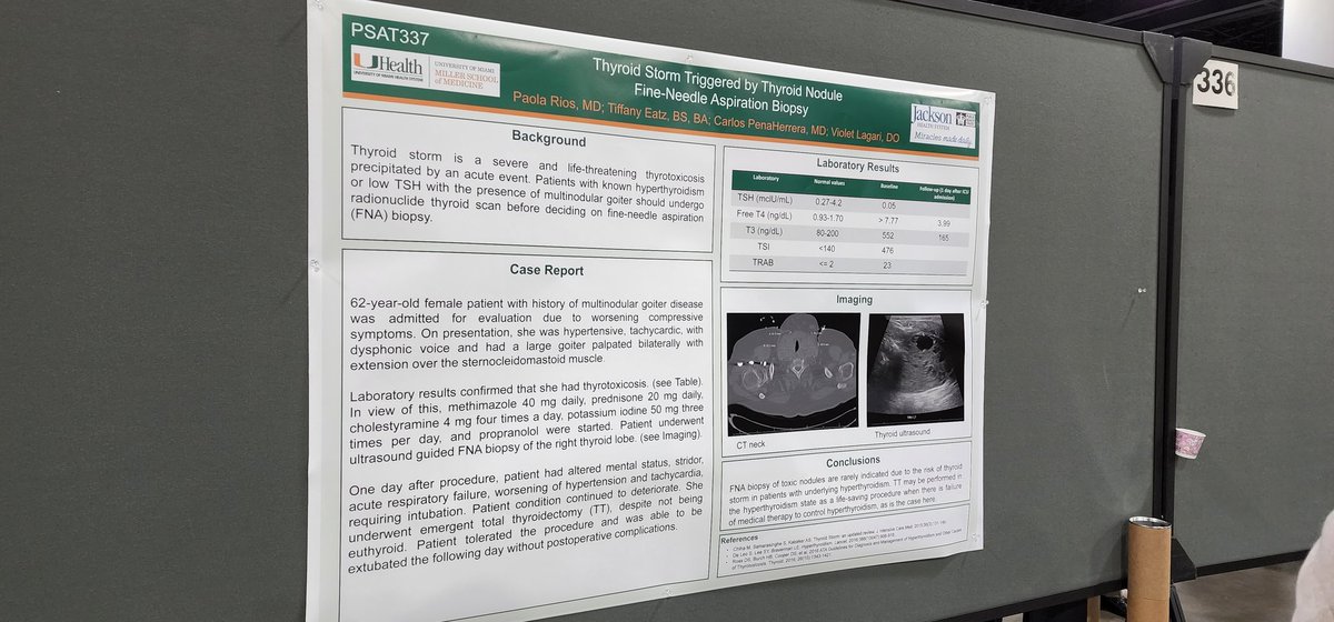 CPenaherreraMD's tweet photo. Of course I got posters at #ENDO2022 😁 https://t.co/GXNMGWBrKN