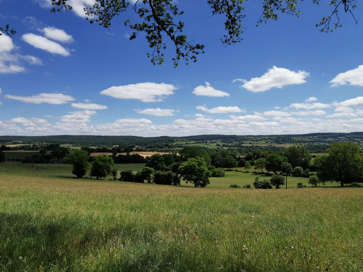 eric53000's tweet photo. Inauguration du circuit de randonnée no 40 au départ de #Vimarcé sur la commune nouvelle de #Vimartin. Une belle vue de chaque côté de la colline lorsque l'on atteint le chemin de crête. Bravo aux bénévoles 👏🥾
#ParcoursRando40 #randonnée @lescoevrons
https://t.co/EeitZIhgxG https://t.co/Y3O6KznvqM