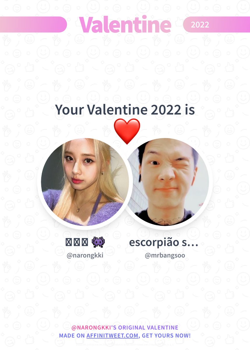 narongkki's tweet photo. ✨ Valentine 

This year you're mine mrbangsoo! ❤️
And you, whom will be yours?

➡️ https://t.co/l3dJIhfVt8 https://t.co/kXYSkxlwLB