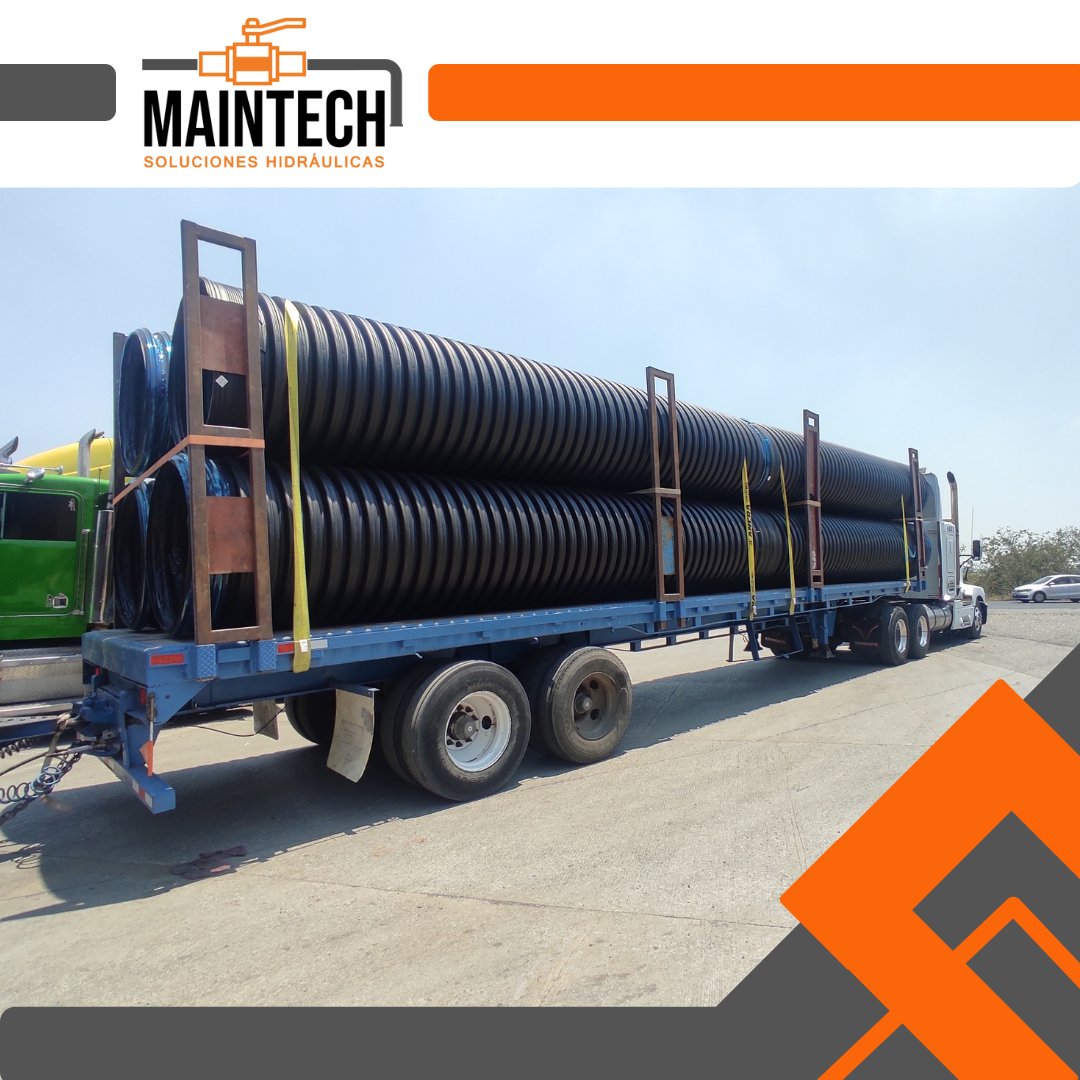 MaintechH's tweet photo. Tubo PEAD Corrugado de 42".

#urbanizacion #Pead #maintechsoluciones https://t.co/ZBenqFDYHf