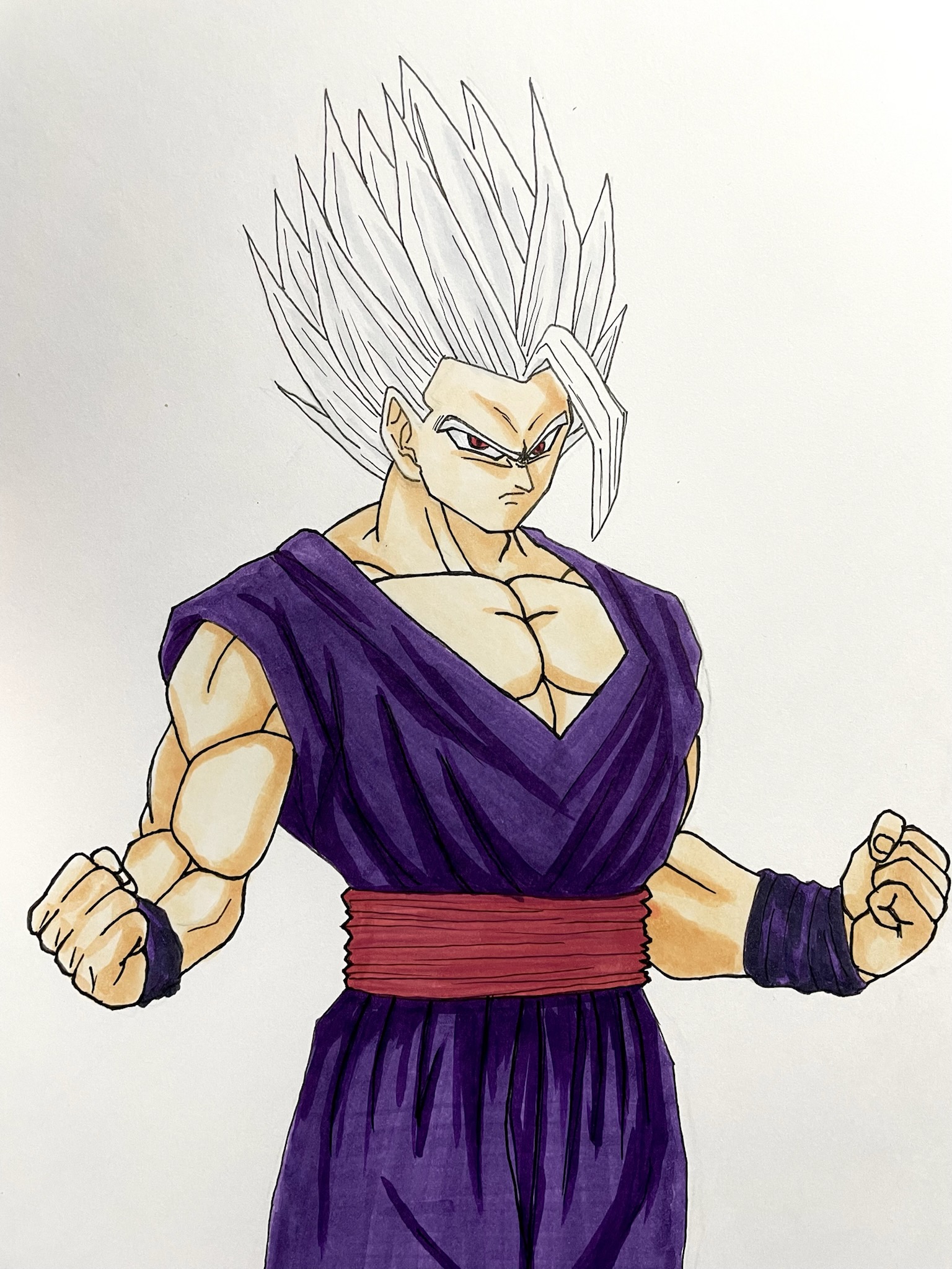 いろんなアニメキャラ描いてみた ドラゴンボール超 アルティメット2 悟飯 描いてみた Dragonballsuper Superhero Gohan Ultimate2 Drawing Youtubeチャンネル T Co Mf9evgilao T Co K3ehs7isbn Twitter