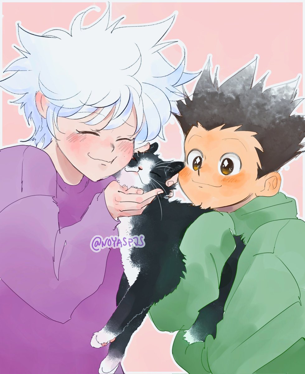 「🐱🐱🐸 #hxh 」|pj's art ✍️のイラスト