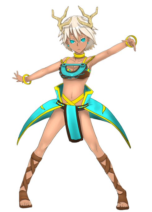 #キャラデザ最初期と現在 