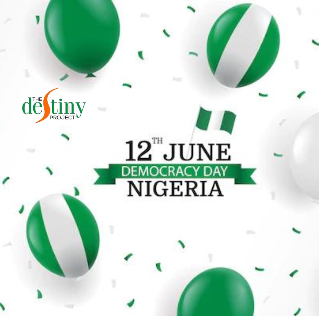 TheDestinyPrj's tweet photo. Happy Democracy Day, they journey to a better people and opportunities will not seize.🎉💪 https://t.co/Gaezfx6O5E