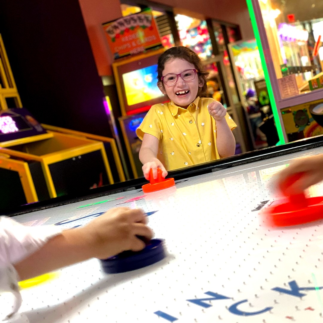 PINSTACK Bowl & Bite on Twitter "Cutest air hockey defender ever. Block that goal! 