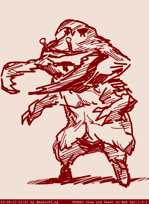 アントラーはこういう奴 #tegaki_dt 