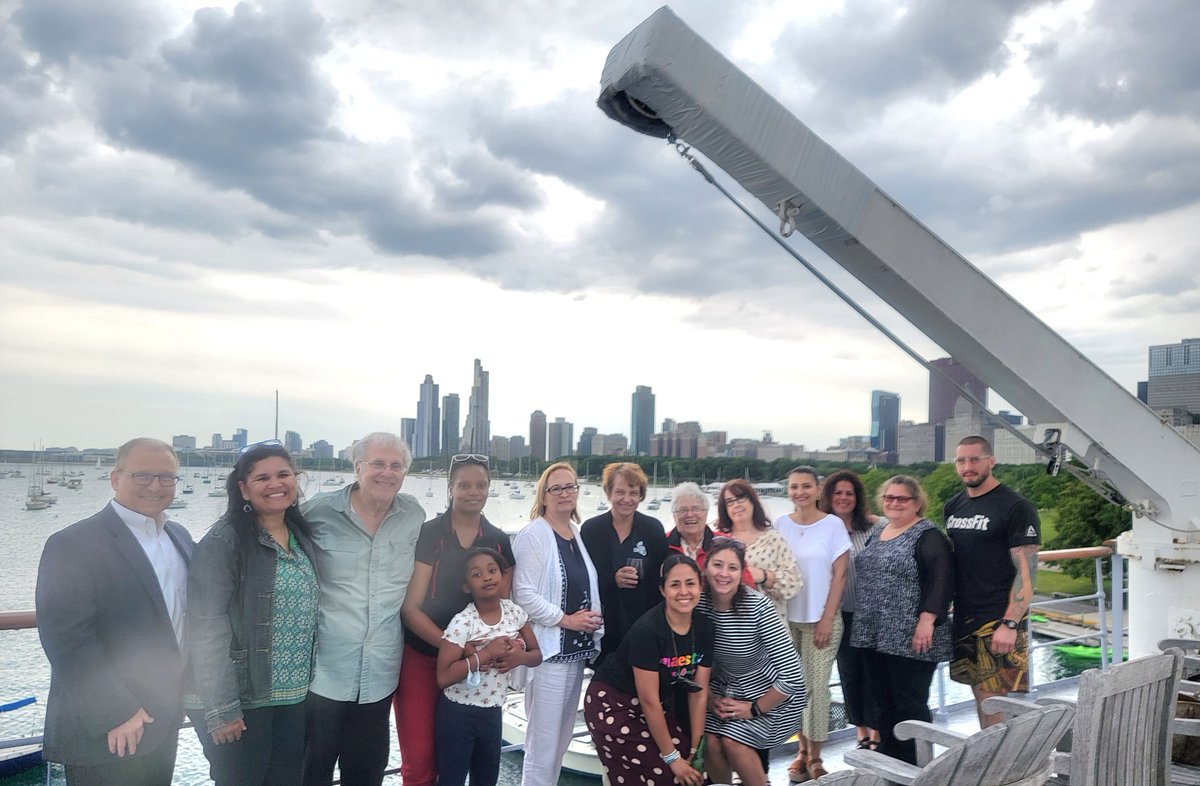 Feeling blessed and grateful while celebrating our last day of school with a faculty and staff luncheon at the Columbia Yacht Club. Thanks Mike Pietrzak at ASPD Group for the memorable experience.