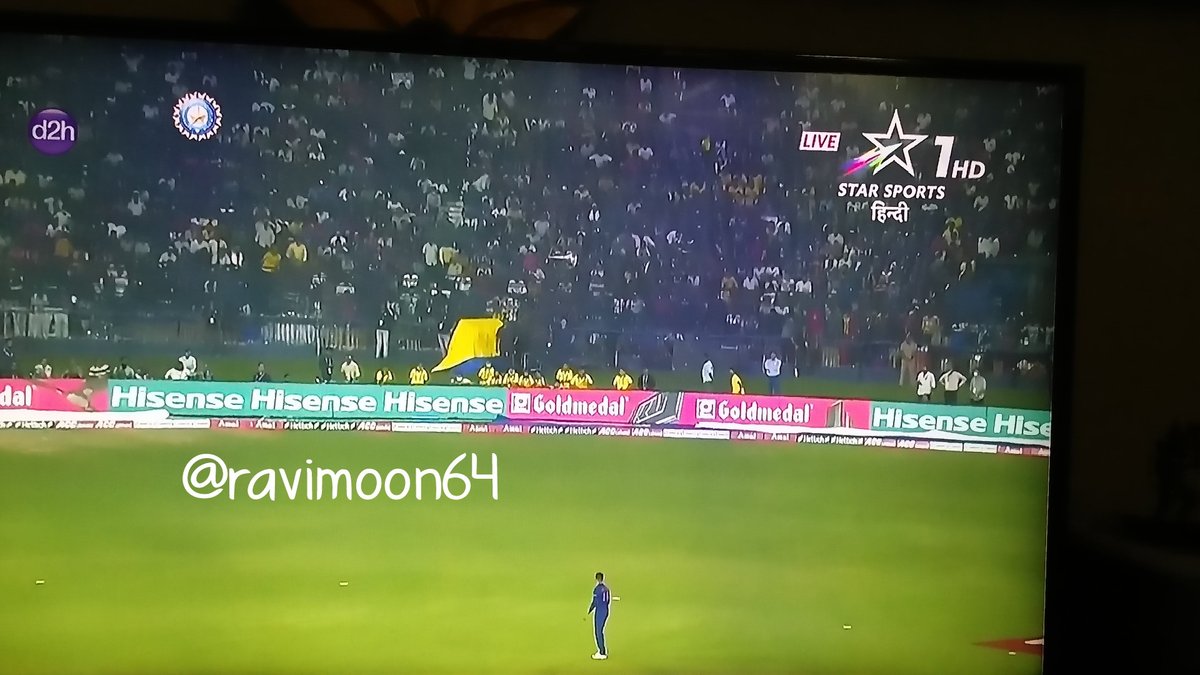 ravimoon64's tweet photo. @Hisense_IND Spotted Hisense during today's match #SpotHisense #Hisense
#Contest #ContestAlert #WinHisense #WinAC 
@Hisense_IND 
◆
@Sunildave1
@mysterioussu https://t.co/UIEBkbV4hj