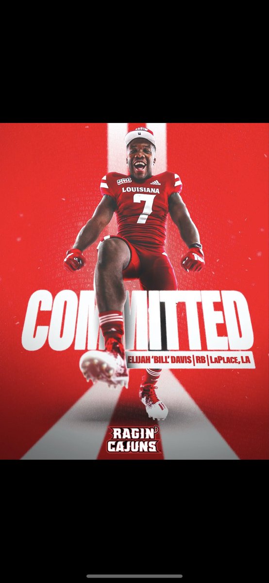 Elijah “Bill” Davis (@2bill_05) on Twitter photo #AGTG Oh yeah i’m a Cajun🕺🏽⚜️ <a href="/coachmbergeron/">Matt Bergeron</a> <a href="/campriar_/">cam priar</a> <a href="/michaeldes1/">Michael Desormeaux</a> <a href="/CoachCadeUL/">Cade Minton</a> #GeauxCajuns🤘🏾🌶 #AGTG Oh yeah i’m a Cajun🕺🏽⚜️ <a href="/coachmbergeron/">Matt Bergeron</a> <a href="/campriar_/">cam priar</a> <a href="/michaeldes1/">Michael Desormeaux</a> <a href="/CoachCadeUL/">Cade Minton</a> #GeauxCajuns🤘🏾🌶