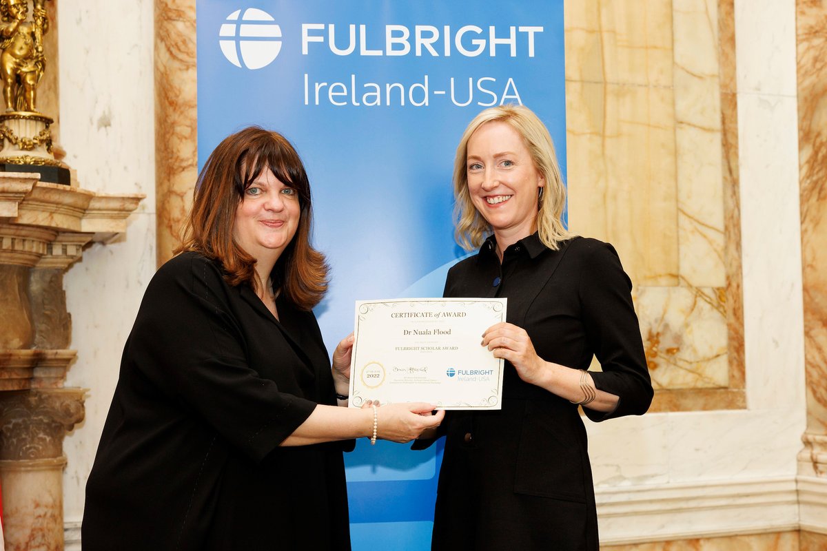 I am honoured and very thankful to have been awarded a Fulbright EPA Scholar Award to develop my research into the pedagogy and practice of spatial design for place-based climate resilience. Thank you <a href="/Fulbright_Eire/">Fulbright Ireland</a> and <a href="/EPAIreland/">EPA Ireland</a> for this fantastic opportunity. <a href="/QUBEngagement/">QUB Strategic Engagement</a>
