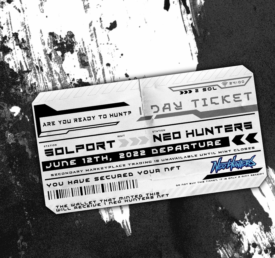 SenoritoSolNfts's tweet photo. 🐳 Yo ya tengo mis tickets! @neo_hunters https://t.co/DLpXxumV2c