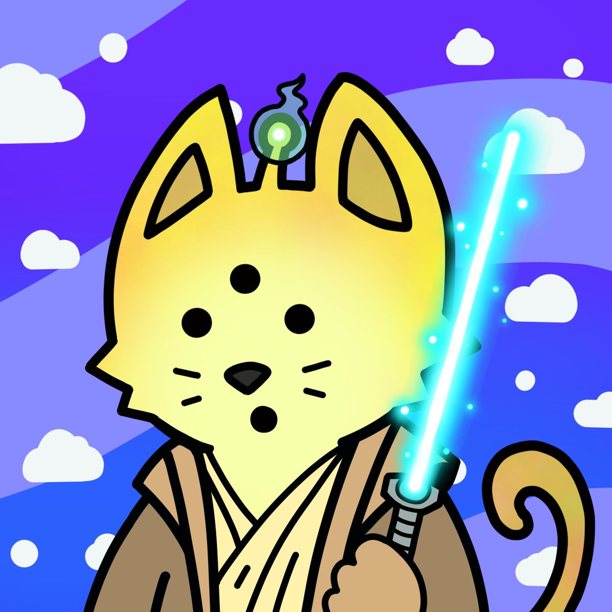 Well I went and did it like I said I would 🤔

<a href="/CosmicCats_/">Cosmic Cats</a> #421 Welcome to the Familia <3

I heard the community MEOWS?! Is that right?