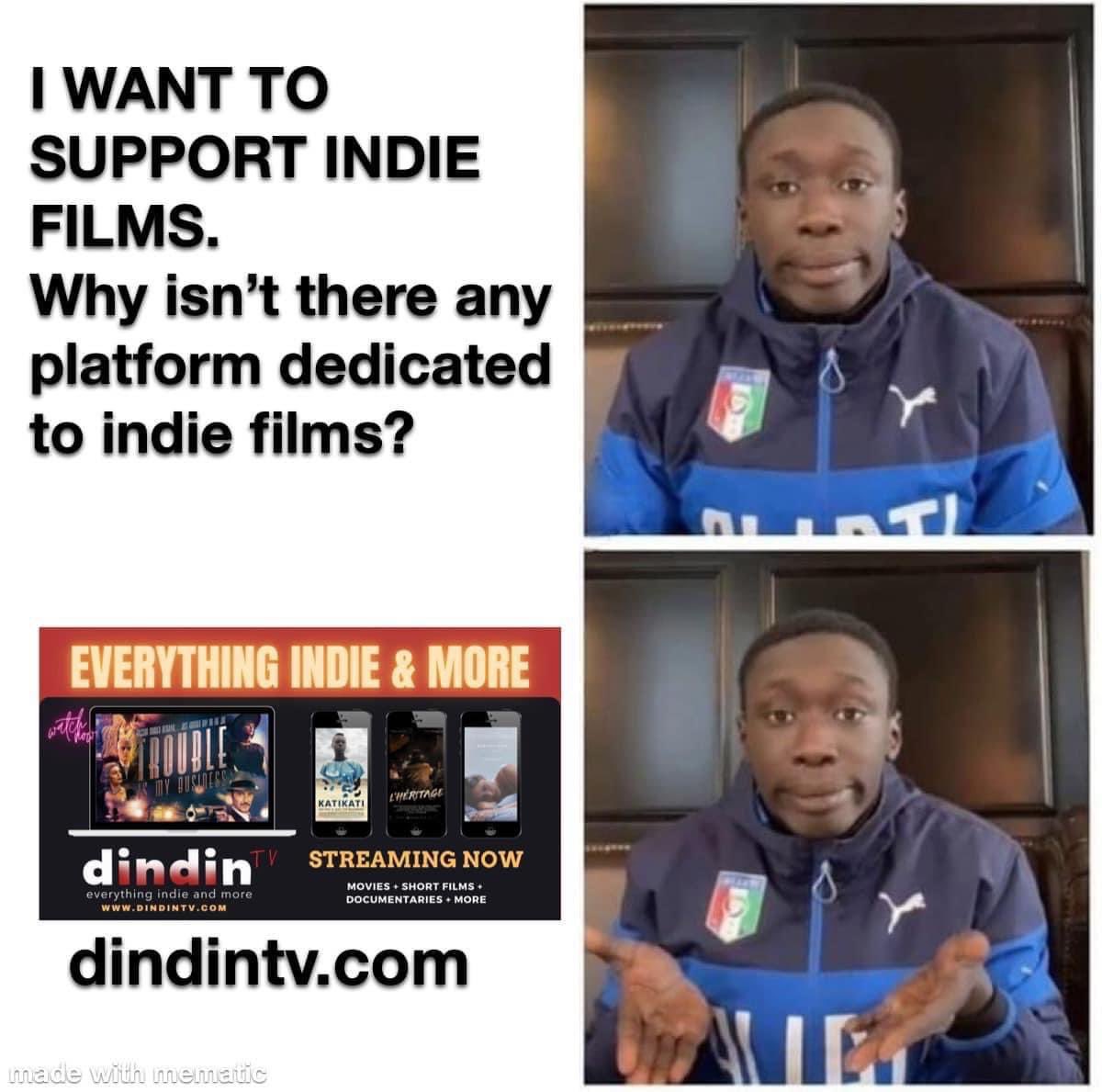 TVDinDin's tweet photo. #films #indiefilm #indiefilmmaking #independent #dindintv #comedy #horrormovies #drama #action #love 
https://t.co/dRU9LxrhuP https://t.co/8LyfM9j3sg