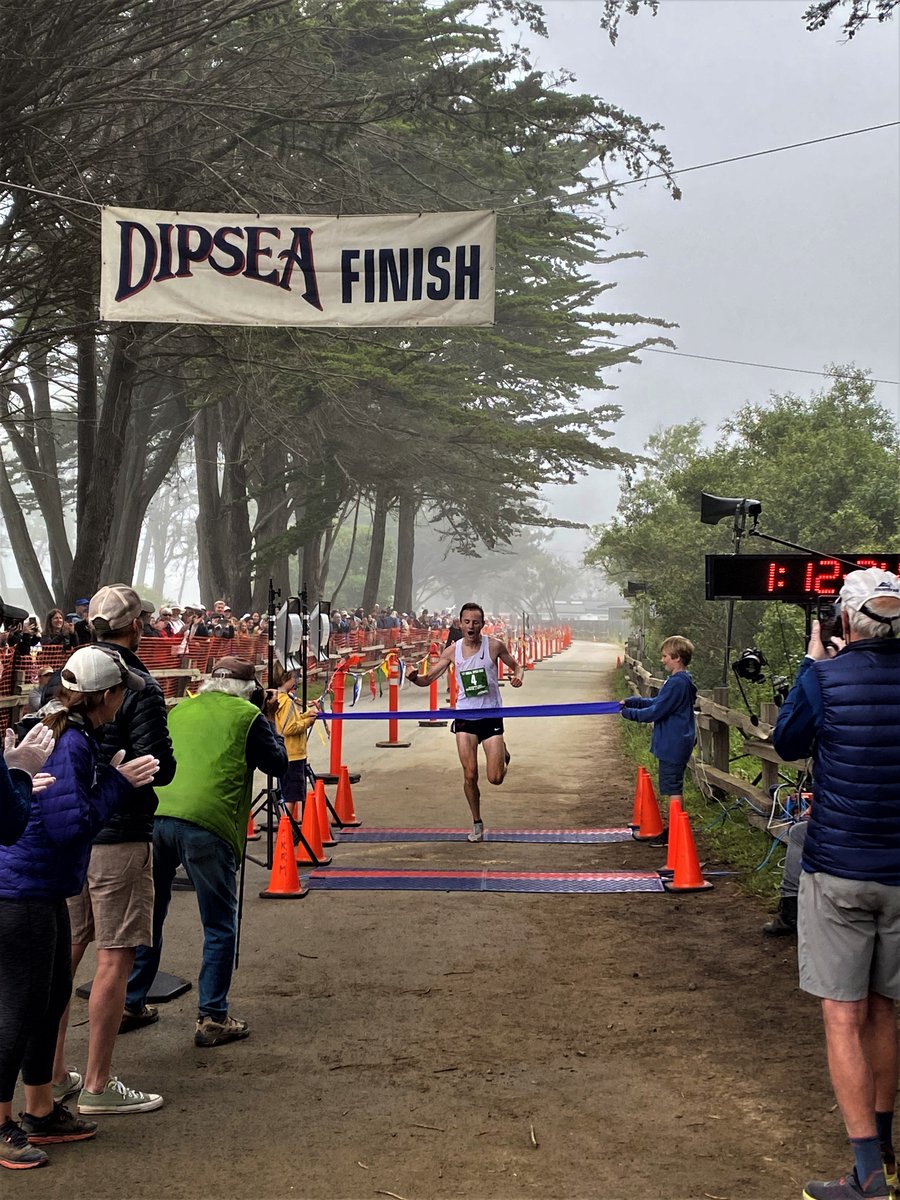 BREAKING NEWS!!! Congrats to 28-year-old Eddie Owens of San Francisco, a Princeton University graduate, on winning #111thDipsea – the country’s oldest trail race – from Mill Valley to Stinson Beach today #DipseaRace #Trailrunning #Running #MarinCounty