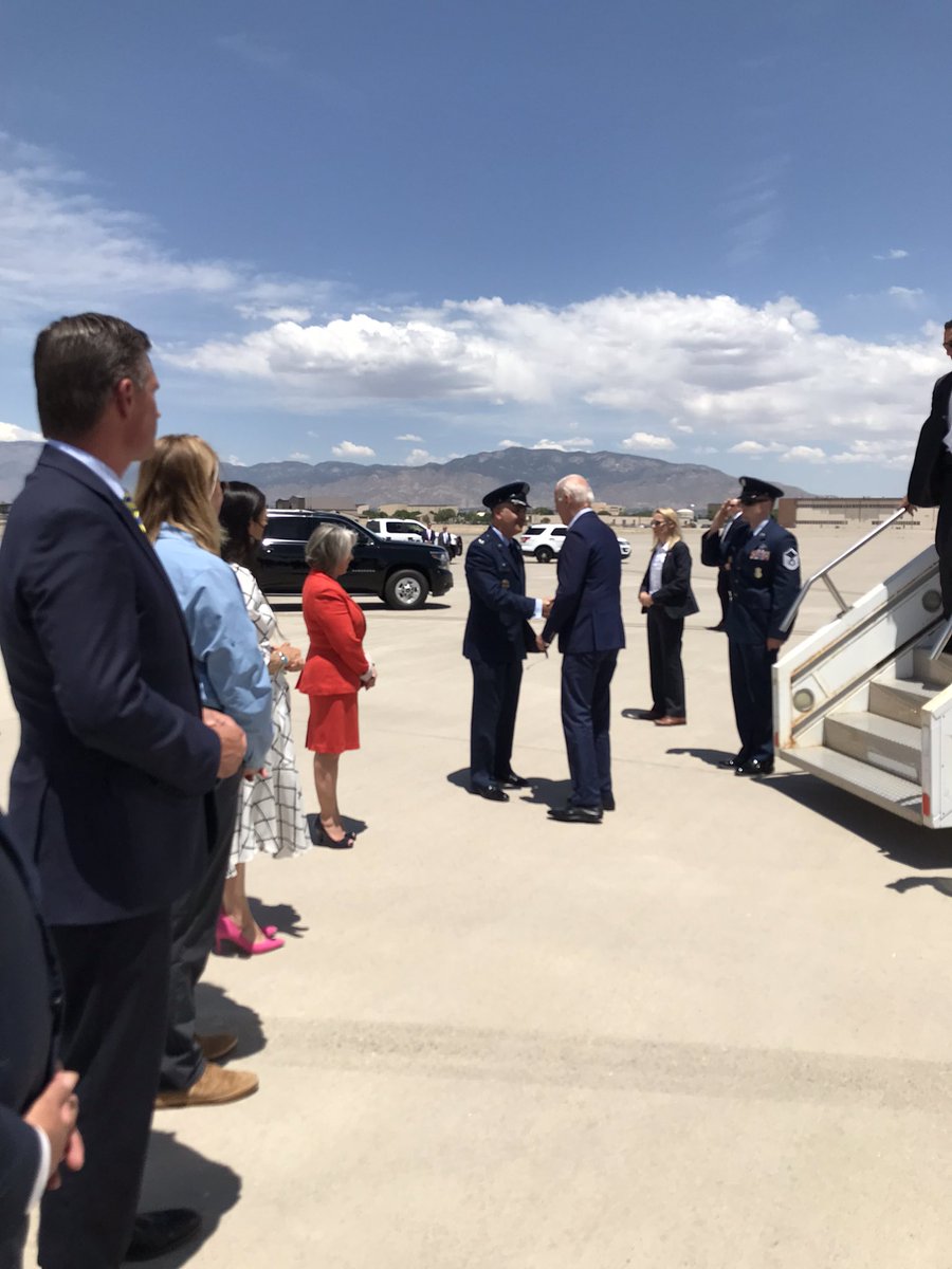 Rep_Stansbury's tweet image. Yesterday we were proud to host @POTUS in New Mexico and grateful for his commitment to help make the families impacted by devastating wildfires whole and to help New Mexico prepare for potential flooding. There is much work ahead but grateful for this important visit.