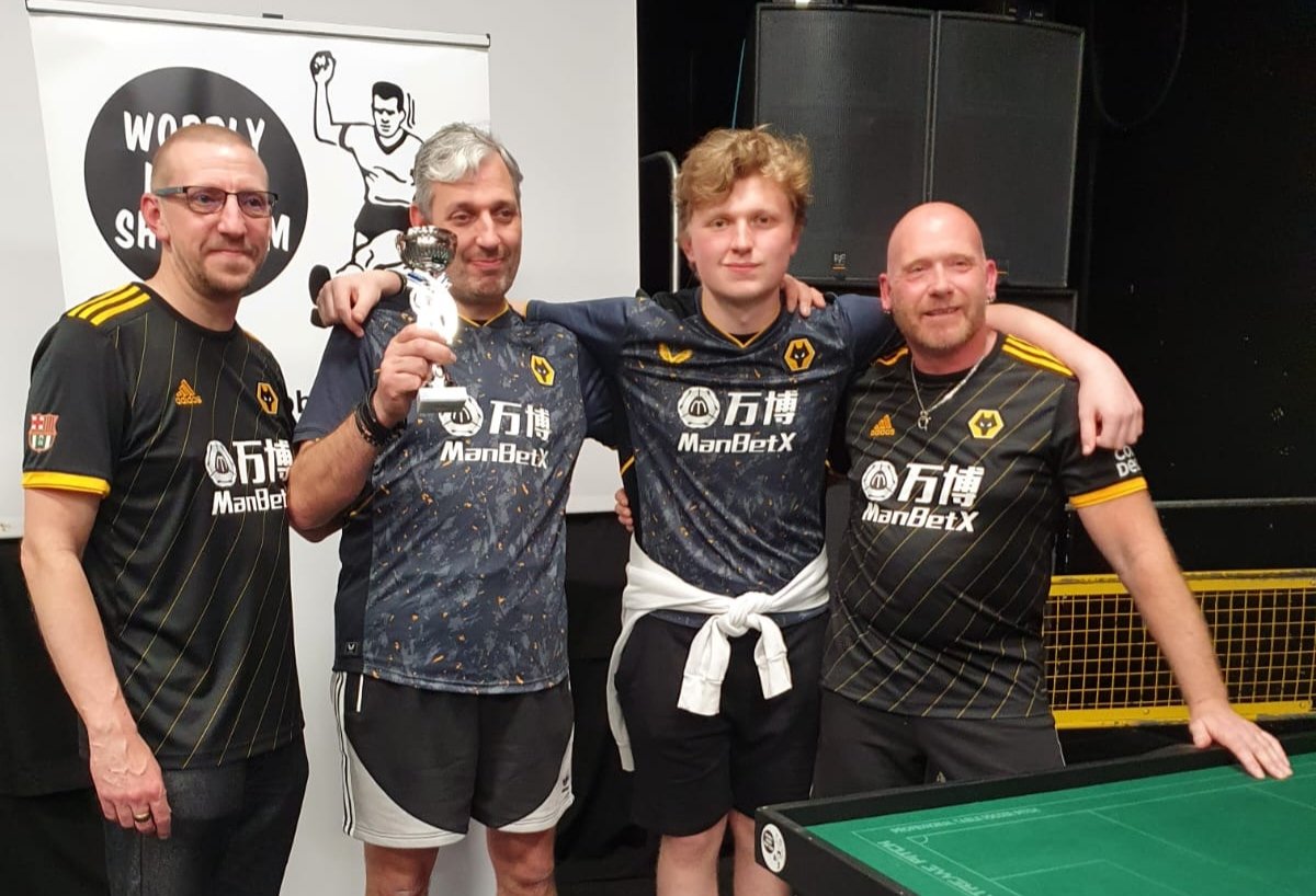 WolvesSubbuteo's tweet image. Wolves Subbuteo Football Club are the Irish Open Team Champions!