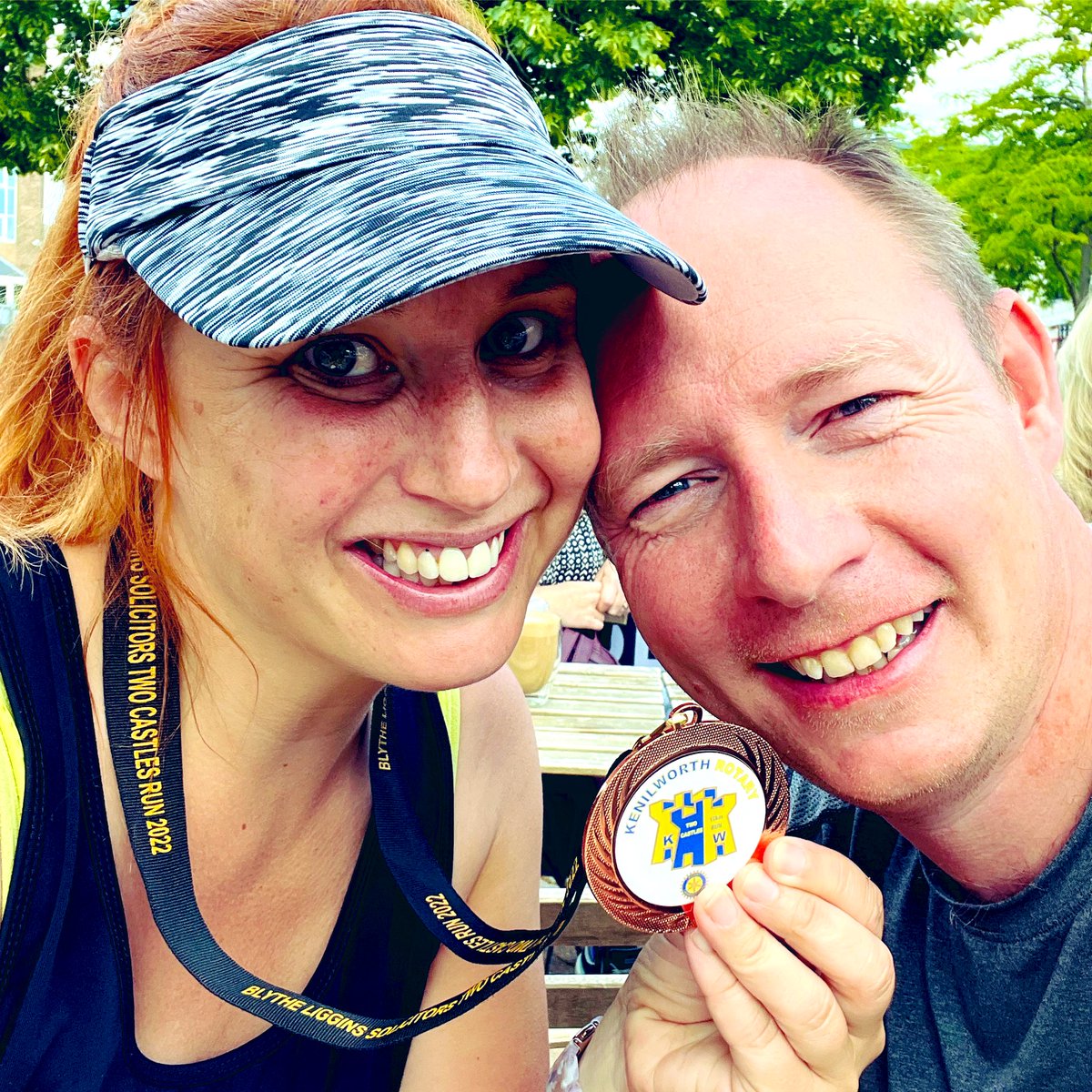 VirtualSarahJ's tweet photo. A pretty perfect Sundayโฆ.#twocastles #runrunrun https://t.co/iooD14NjI2