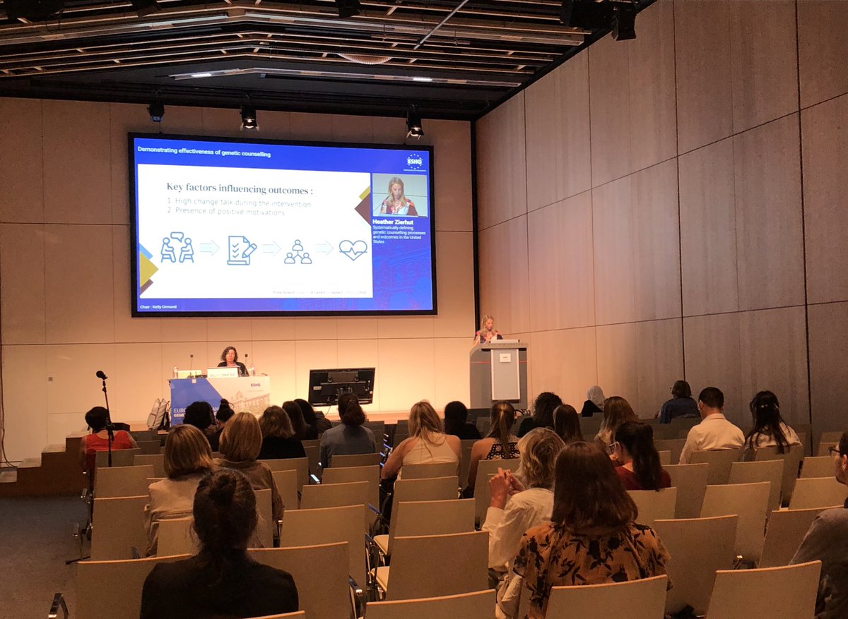 hawranek's tweet photo. Excellent wrap-up of a decade of GC evaluation in the US by Heather Zierhut and the FOCUS framework as well as Genetic Counselling Checklist. #ESHG2022 https://t.co/pfRJp0aEva