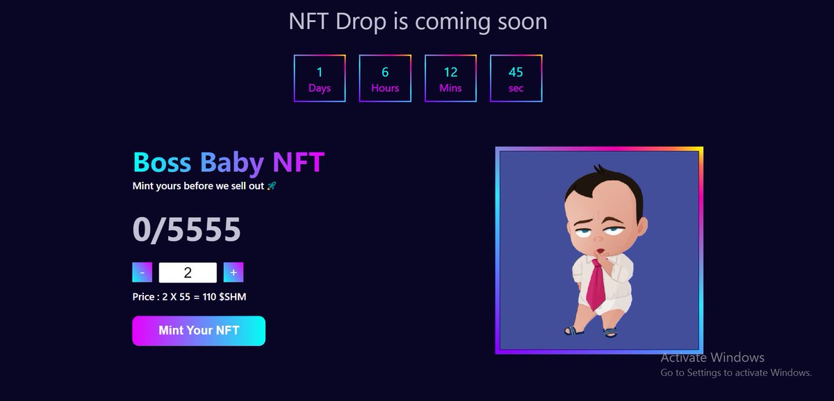NftShm's tweet photo. #ShardeumNft PFP #NFT  drop is coming soon
get whitelisted now🚀
#Shardeum #liberty testnet

#Nfts #WhitelistGiveaway #WhitelistNft https://t.co/3ELuL61Uq1