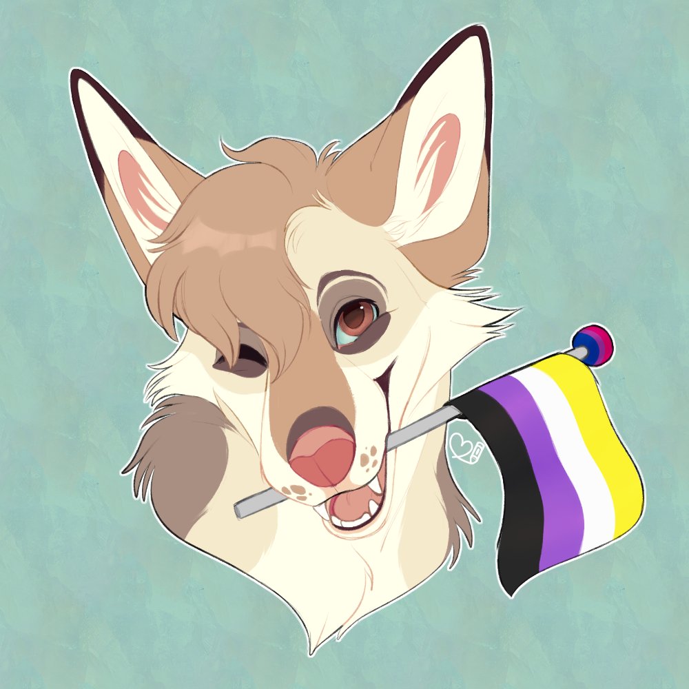 CRAY0NH3ART's tweet image. 💛🤍💜🖤