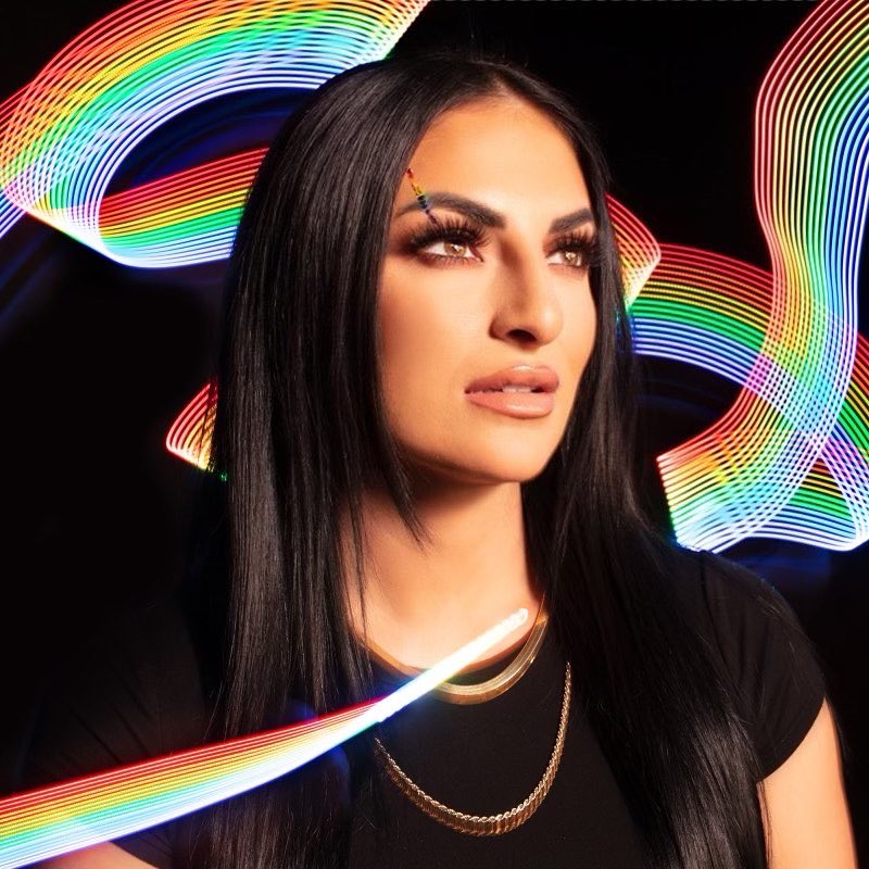 Sonya Deville on Twitter: “Stepping into Pride Together. 🖤🌈 @WWE #