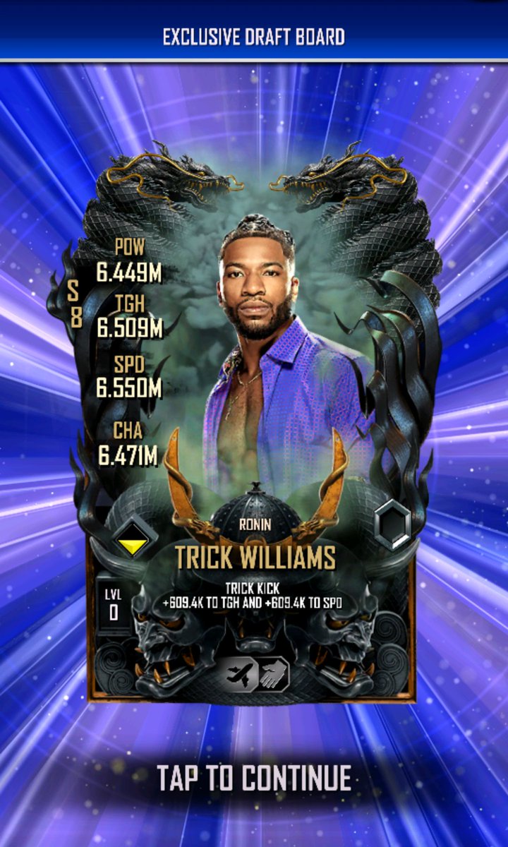 _AleciaBeatty's tweet photo. @WWESuperCard This was my first Ronin pull and I have no idea how everyone is getting so many, so quickly!? Please fill me in, because clearly I'm missing something lol I'm in Ronin+ and only have gotten about 3 other Ronin cards since, none are female either😭 any suggestions? https://t.co/KZEdgEK8Iu