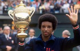 “You are never really playing an opponent.You are playing yourself, your own highest standards;..and when you reach your limits...That is real joy.”-Arthur Ashe