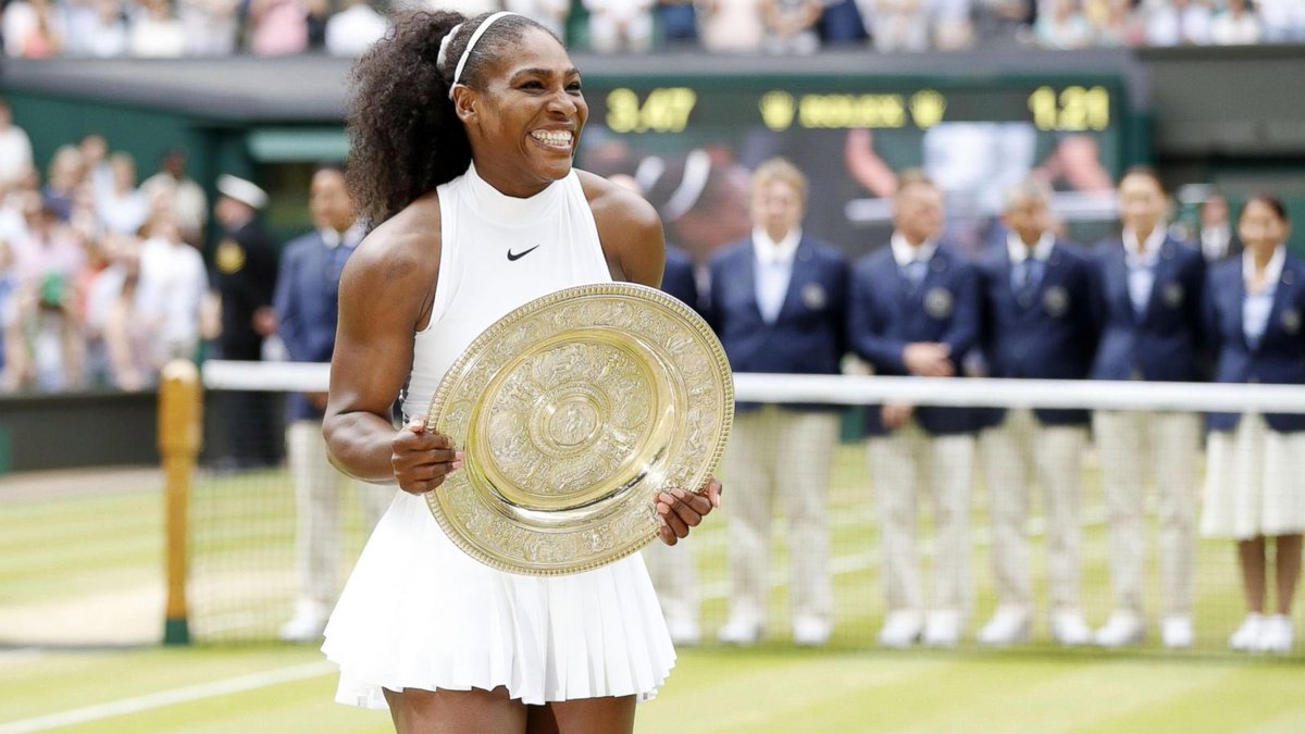 “I am lucky that whatever fear I have inside me;..my desire to win is always stronger.”- @serenawilliams