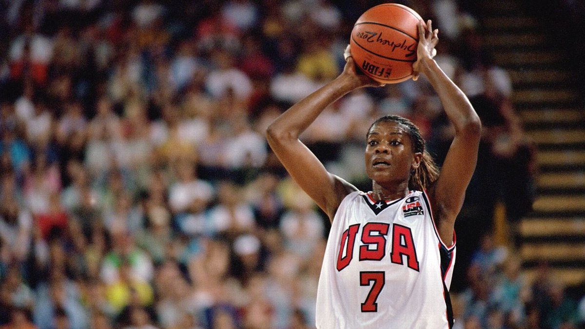 “I always believe that someone, somewhere is working harder than me;..and that motivates me to work harder.Give 100%”-Sheryl Swoopes
