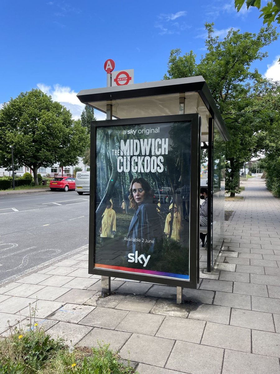 Rob_Watts_82's tweet photo. New artwork out in the world i helped work on, new show Midwich Cuckoo’s now available on Sky & NOW #Sky #NOW #MidwichCuckoos #TV #OOH #PRINT #Advertising #SkyCreative https://t.co/4cQ94XH7VV