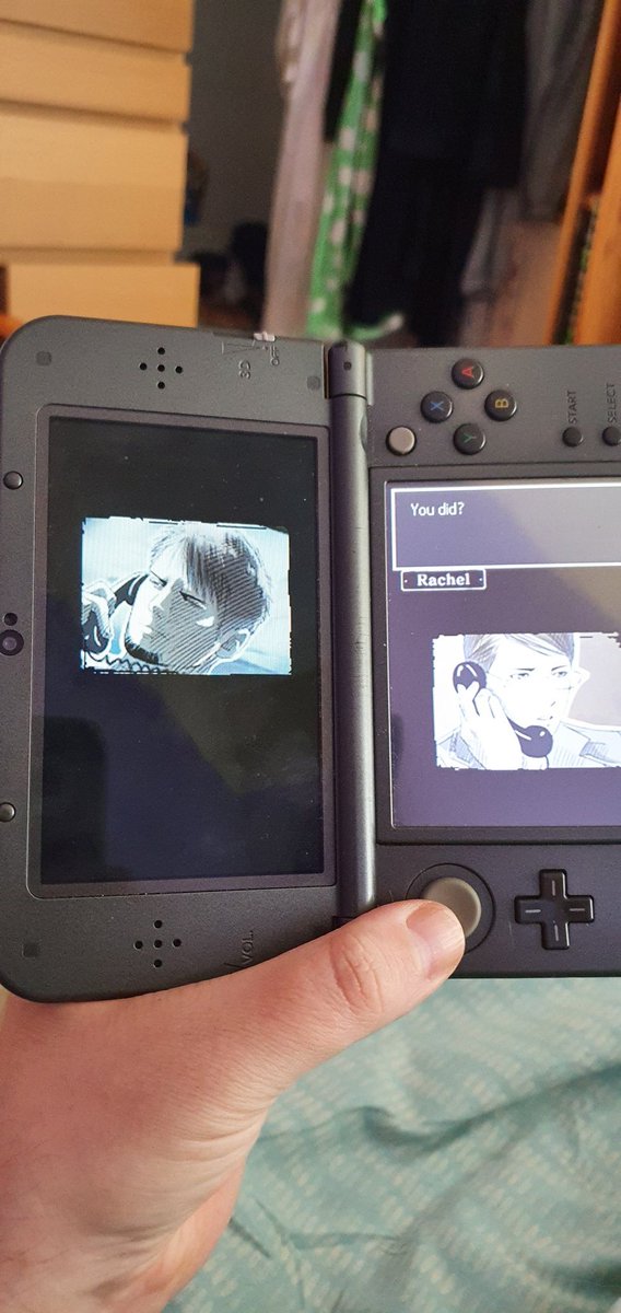 r3trogam3boy's tweet photo. Playing #TheLastWindow on the ds. A #VirtualNovel which is the sequel of #HotelDusk a great game with amazing artwork in the style of A-ha music video #TakeOnMe
Have you played this? Did you enjoy it? https://t.co/y3ZYsXH8qb