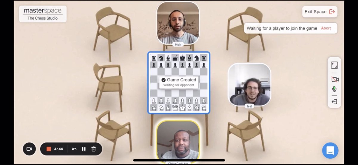NetflixTheQG's tweet photo. Join the virtual Chess Club live now on #masterspace
https://t.co/rtvl0EYqZY https://t.co/SMWVtcW2Py