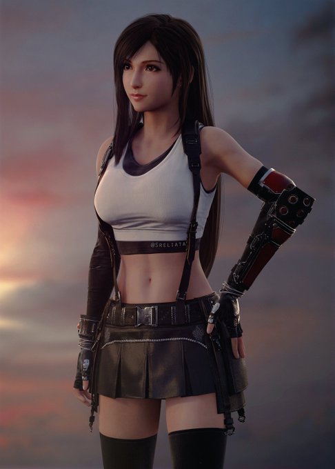 Lighting test with #TifaLockhart / #Tifa ! 🥰❤️

#FinalFantasyVIIRemake #FF7R #FFVIIRemake #b3d https://t