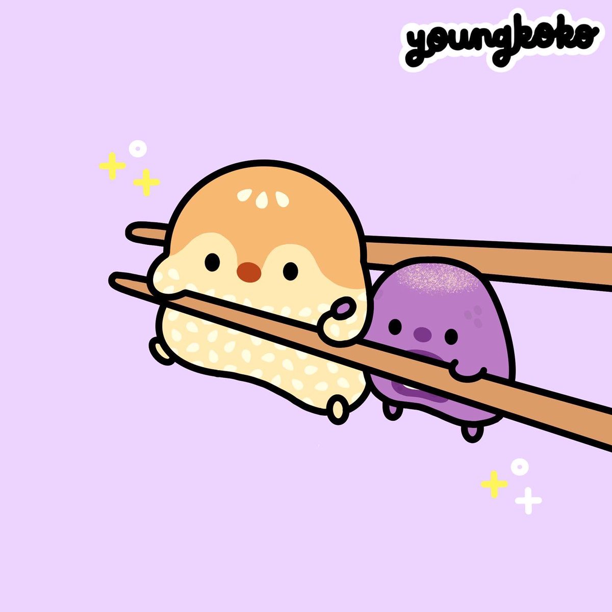 youngkoko_art's tweet photo. #Buchi & #UbeCheese 🥢✨ https://t.co/DWRLa1j47B