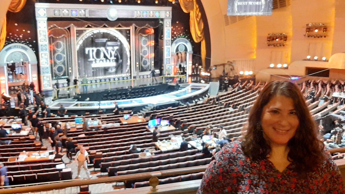 lolonyc24's tweet photo. Omg the dress rehearsal for the #TonyAwards was amazing! 🎭🎶 https://t.co/WuoMuKq6TR