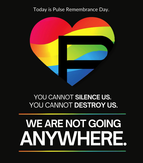 PrideFort's tweet photo. Today we remember and honour the 49 lives that were taken during a mass shooting at Pulse nightclub in Orlando on June 12th, 2016. 
Fort Erie Pride Festival June 25, 2022 11am-11pm
#WeWillNotLetHateWin #pulseinterimmemorial #loveislove #nohate  #pride2022 #LGBTQIA #pulsenightclub https://t.co/zbpbr0qTv6