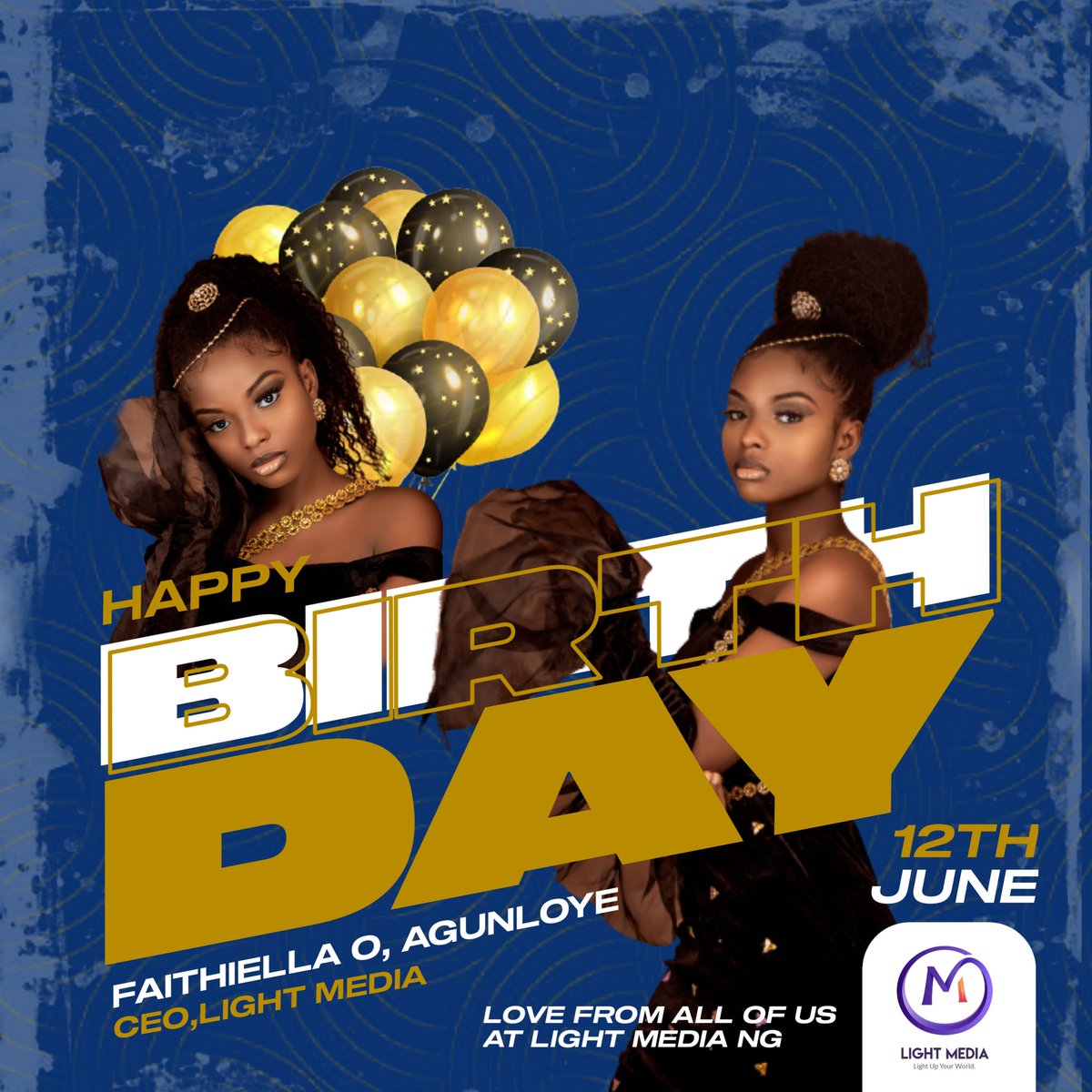LightmediaNG's tweet photo. To Our Amazing and Beautiful CEO/MD.
Happy Birthday @faithiella 
Length and Depth of years milady! https://t.co/7PBvp6l8iA