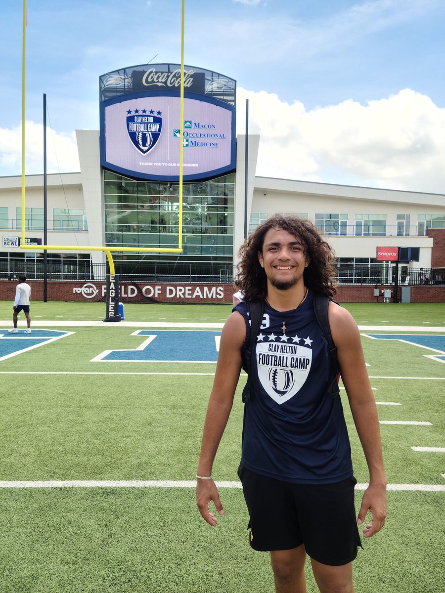 Had a great time at the Georgia Southern camp today got a lot of quality reps and learned a-lot from the coaching staff!! <a href="/CoachNEUP/">Andrew Neupert</a> <a href="/GSAthletics_FB/">Georgia Southern Football</a> <a href="/MattLeZotte/">Matt LeZotte</a> <a href="/PatrickMeans19/">Patrick Means</a> <a href="/RecruitGeorgia/">Recruit Georgia</a> <a href="/247recruiting/">247Sports Recruiting</a>  <a href="/ChadBlanton15/">Chad Blanton</a>