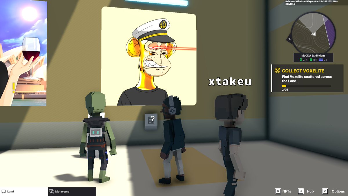 My2000__'s tweet photo. @TheSandboxGame @MOCDA_ I just participated in the #TheSandbox weekly contest for a chance to win 200 mSAND! Here is my favorite piece from the exhibition, check out my screenshot below!
👇 eheh https://t.co/CXOcnkkrBV
