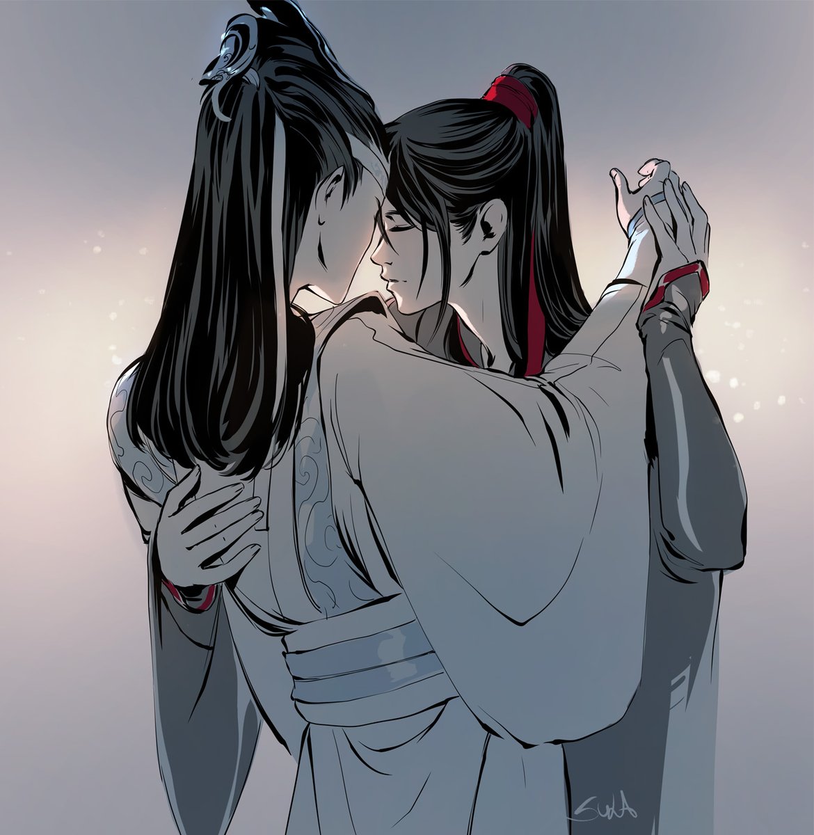 Feliz dia dos namorades amores <3 
E o solteiros que estão sofrendo com isso, feliz dia do Evanescence

Toma arte de ship q eu curto até hoje <3 