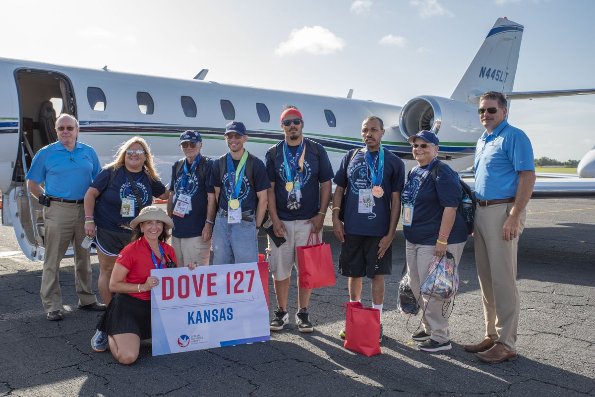 TextronAviation's tweet image. Time to head home 🛫 

And for some of the athletes departing via Textron Aviation&apos;s @2022USAGames Airlift today, they’ll return as champions. What an unforgettable week!

#ShineAsOne #SOA2022