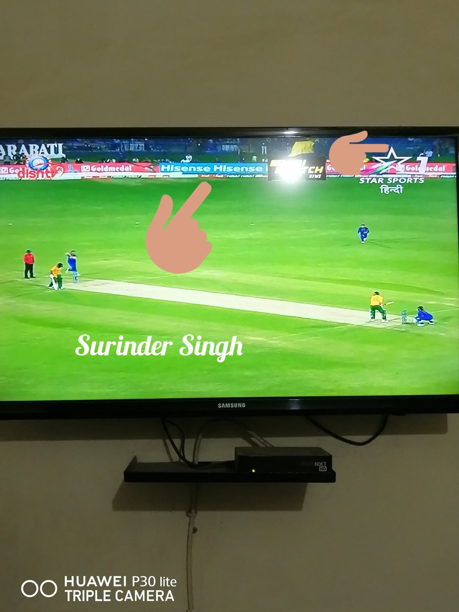 stellar_suri's tweet photo. @Hisense_IND Dear team @Hisense_IND here i spotted 🕵️‍♂️ "HISENSE"  during INDIA 🇮🇳 vs SOUTH AFRICA 🇿🇦 2nd t20 match. 

#SpotHisense #Hisense
🏏🏏🏏🏏🏏🏏🏏🏏🏏
Join guys
@simmisaini5
@MrD_Shukla
@rajiarshita
@KDivya18740584
@Mann4550

#Contest #ContestAlert #WinHisense #WinAC https://t.co/lZtbikHnHy