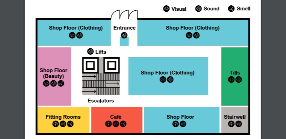 Penney’s autism-friendly shopping experience is a great online tool. Sensory maps &amp; also sound-bites from different areas of the store help people prep for their visit. Interventions like these don’t cost the earth, but make difference to so many shoppers!
hubs.la/Q01cDVJ30