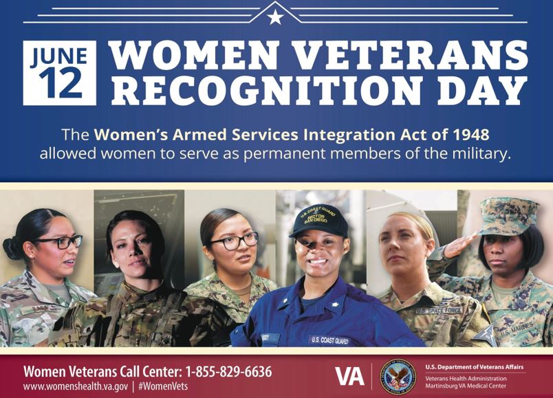 MartinsburgVAMC's tweet photo. Women 👏 Vets 👏 Recognition 👏 Day!
Signed on this day in 1948, the Women's Armed Forces Integration Act permitted women to permanently serve. The @MartinsburgVAMC is honored to care for them: https://t.co/3BJw0jPlgz #VAWomenVets #SheServedToo #WVCC #IANI @VAWomenVets https://t.co/KJYA7B42T6