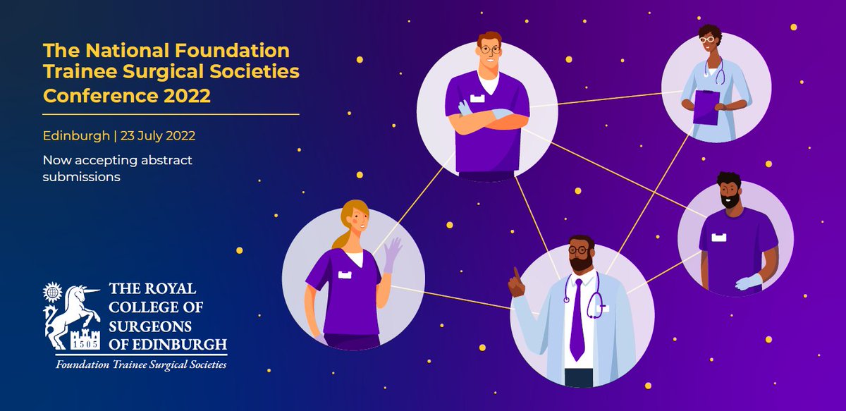 Join the Foundation Trainees Surgical Societies in Edinburgh for their upcoming 2022 national conference! Open to all medical students, junior doctors and core trainees, this year's event focuses on sustainability and the future of surgery. Learn more: ow.ly/vAvB50JgKyz