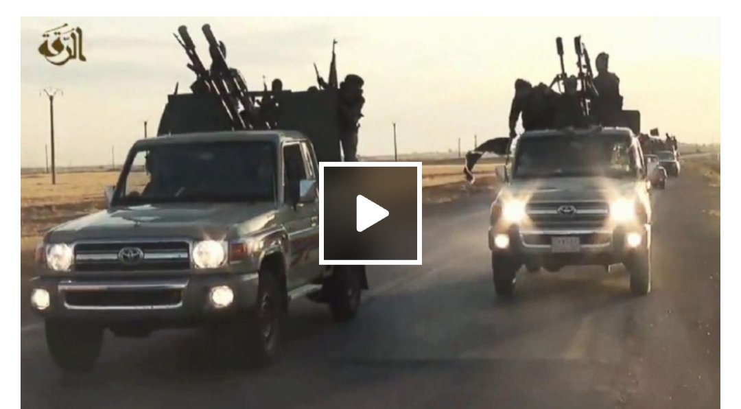 In 2015 ISIS arrived on the scene with dozens, if not hundreds of brand new Toyota Hilux trucks. Chrome still shining. Where'd they come from? Even Toyota couldn't answer. Prices range from 30-90k. Who paid for all these brand new vehicles?