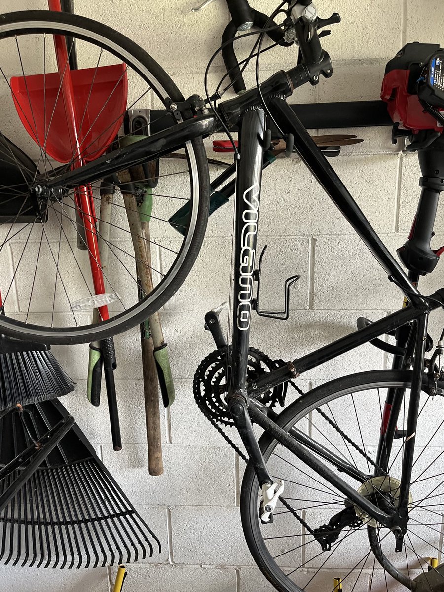 alejandro8 (@alejandroeight) on Twitter photo Well - when your main bike breaks - go to the backup hanging in the tool section … dust it off, pump up tires, and oil the chain ..then get to it !! #cyclistlife 😂… it still rides good after four years hanging !!! Well - when your main bike breaks - go to the backup hanging in the tool section … dust it off, pump up tires, and oil the chain ..then get to it !! #cyclistlife 😂… it still rides good after four years hanging !!!