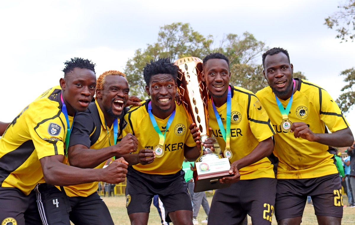 tusker_fc's tweet photo. Jo Mboka pia wako freshi barida! 

#CHAMP13ONS https://t.co/Qsi494AbS3