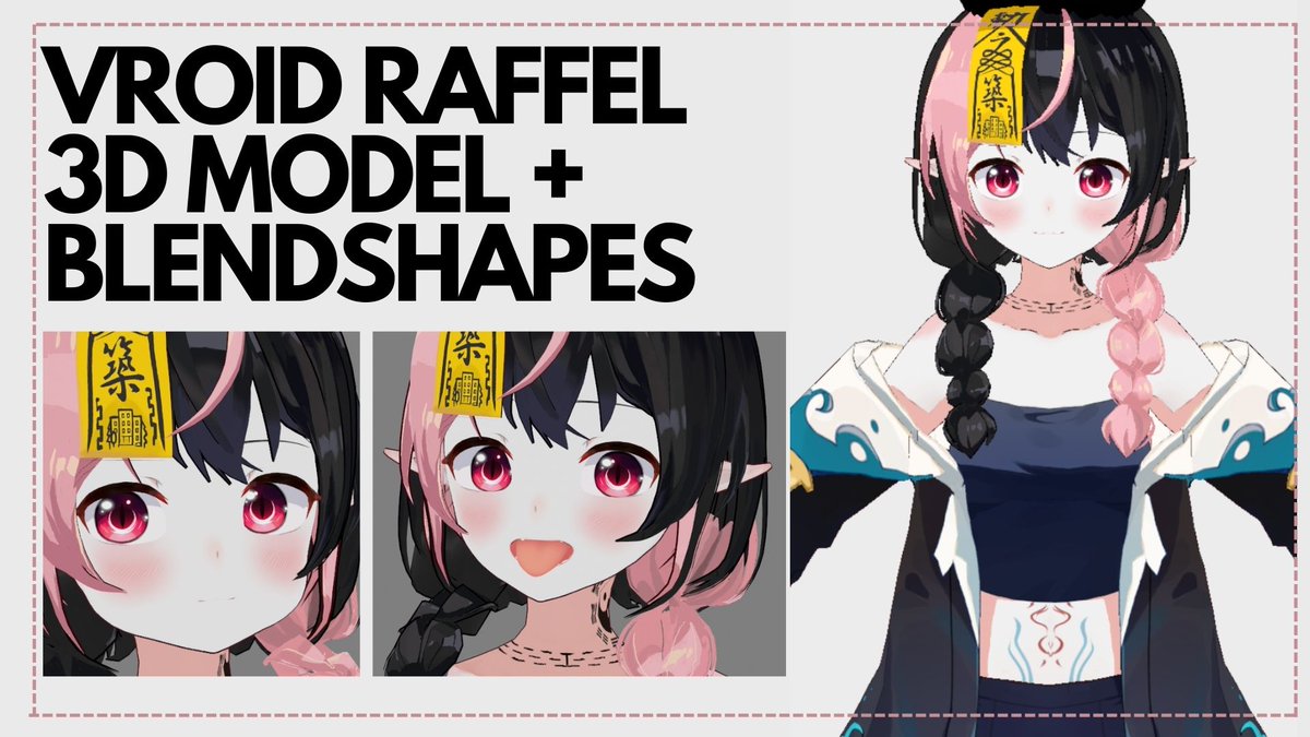 MoeBun1's tweet image. 🖤VTUBER VROID MODEL RAFFLE💛
This is my first #Vroid raffle!  I'm planning to have an endurance stream from July 2 to July 4, and I will choose a winner to model in the stream!

To join:
🥹Like + RT + Follow!
🔥1 winner on June 30th!

#VRoidStudio #Vtubers #VTuberEN #Vtuber