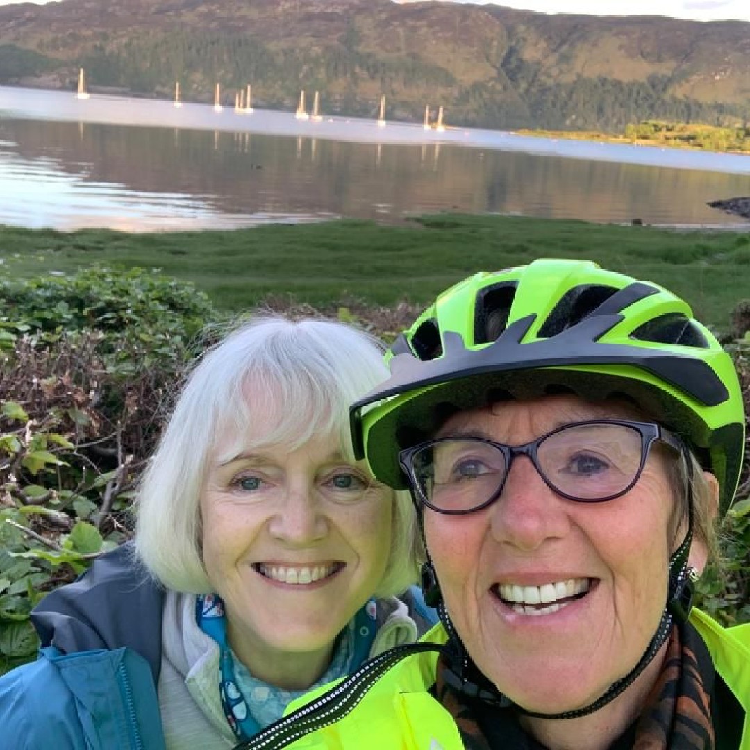 Some pictures from our founder, Karen Edwards and her team's cycle across the Scottish Highlands 🚴‍♀️ 

Breath-taking views and hundreds of miles of cycling - all for a good cause to raise money for the Ugandan children 💛